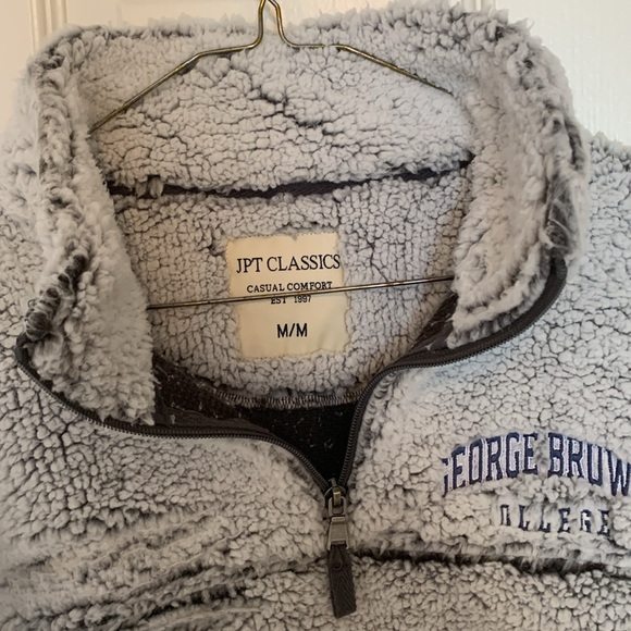 George Brown College Fleece Sweater - Picture 4 of 8